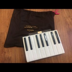 Kate spade piano key clutch